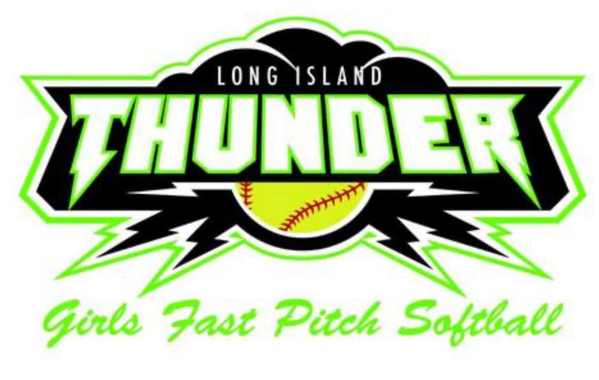 Long Island Thunder Girls Fast Pitch Softball logo